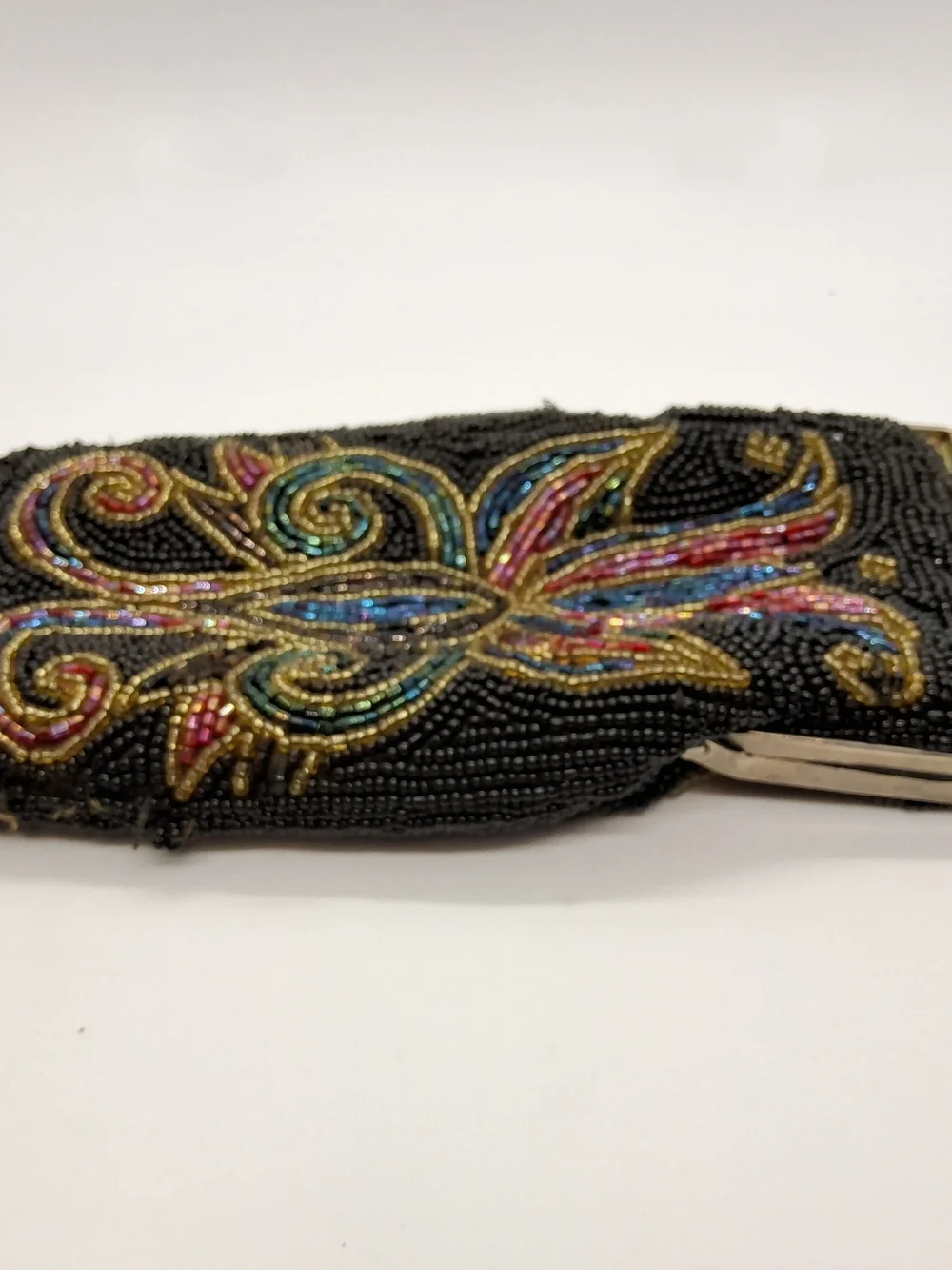 1950's L. Regale Beaded Coin Purse/Cigarette Case/Glasses Holder